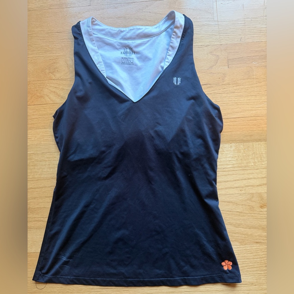 Eleven by Venus Williams Women's Black Sleeveless Top